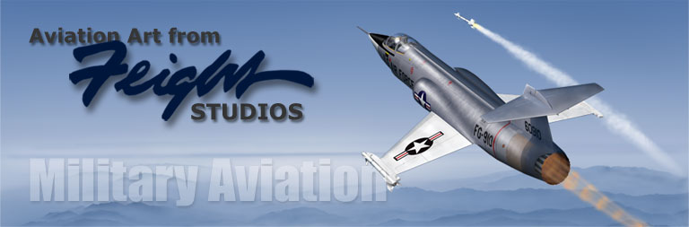 Military Aircraft Art from Feight Studios